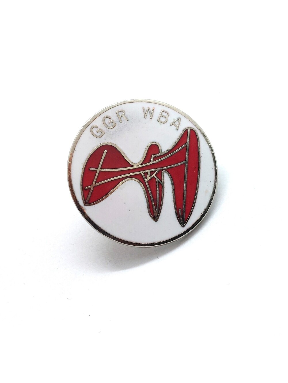 Vintage GGR WBA Womens Bowling Association Enamel Pin League Sports Lapel